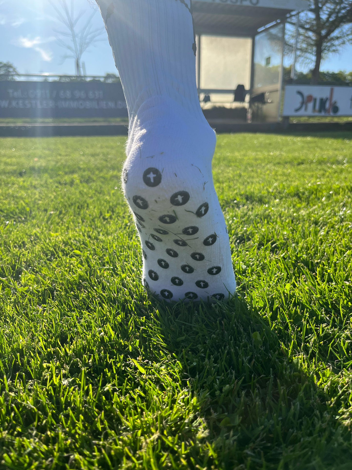 Flair Guard Fußballsocken | Kreuz-Design